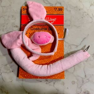 Pig costume set